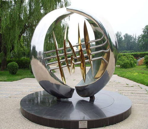 戶外陳美藝術景觀雕塑 創(chuàng)意不銹鋼景觀擺件 精品 藝術